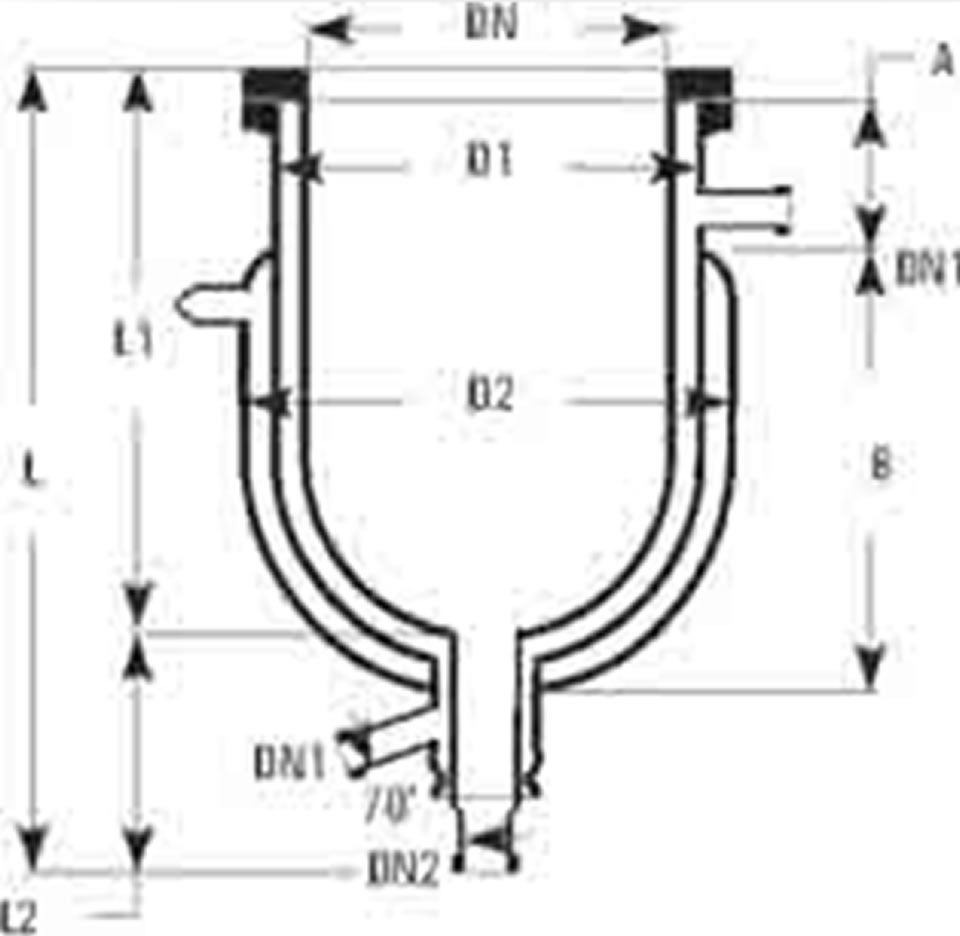 Trpple Wall Jacketed Vessel